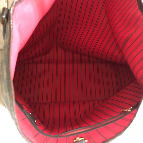 Authentic Louis Vuitton Damier Ebene Delightful MM - Picture 7 of 8